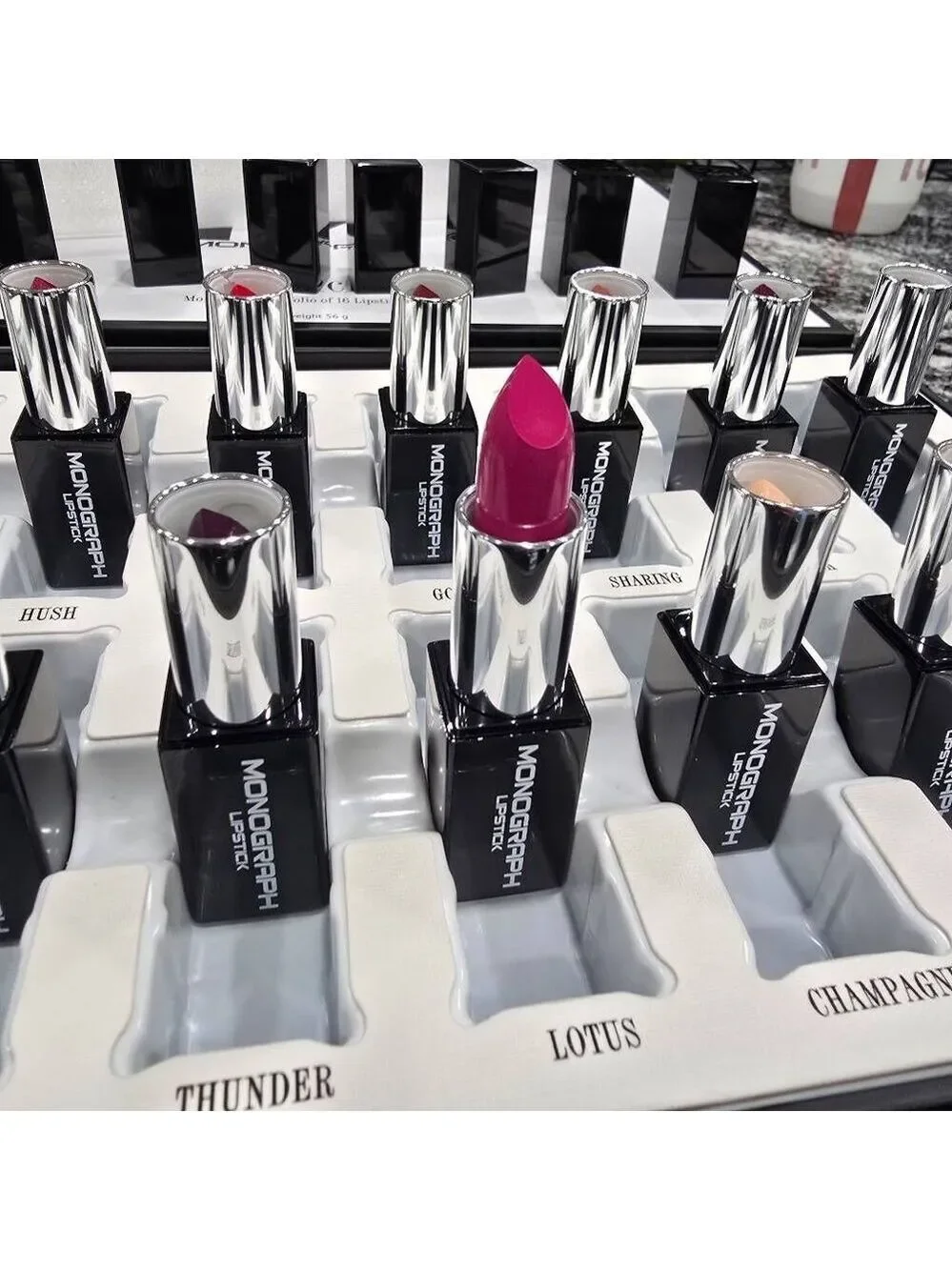 Monograph Collection Cream Lipsticks Portfolio 16 Full size lipsticks